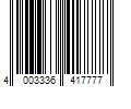 Barcode Image for UPC code 4003336417777