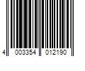 Barcode Image for UPC code 4003354012190