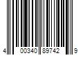 Barcode Image for UPC code 400340897429