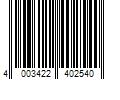 Barcode Image for UPC code 4003422402540