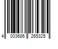 Barcode Image for UPC code 4003686265325