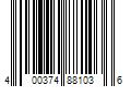 Barcode Image for UPC code 400374881036