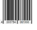 Barcode Image for UPC code 4003754081000