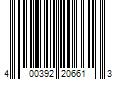 Barcode Image for UPC code 400392206613