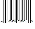 Barcode Image for UPC code 400400038069