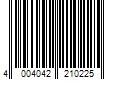 Barcode Image for UPC code 4004042210225