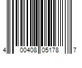 Barcode Image for UPC code 400408051787