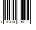 Barcode Image for UPC code 4004094710070