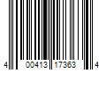 Barcode Image for UPC code 400413173634