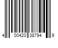 Barcode Image for UPC code 400420387949