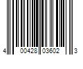 Barcode Image for UPC code 400428036023