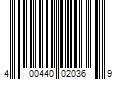 Barcode Image for UPC code 400440020369