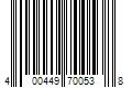 Barcode Image for UPC code 400449700538