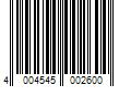 Barcode Image for UPC code 4004545002600