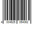 Barcode Image for UPC code 4004625054062