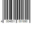 Barcode Image for UPC code 4004631001890