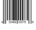 Barcode Image for UPC code 400468000756