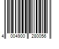 Barcode Image for UPC code 4004900280056