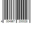 Barcode Image for UPC code 4004967200028