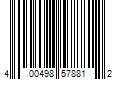 Barcode Image for UPC code 400498578812