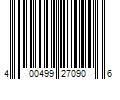 Barcode Image for UPC code 400499270906