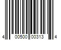 Barcode Image for UPC code 400500003134