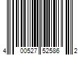 Barcode Image for UPC code 400527525862