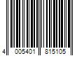 Barcode Image for UPC code 4005401815105