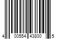 Barcode Image for UPC code 400554438005