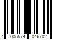 Barcode Image for UPC code 4005574046702