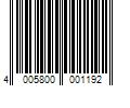 Barcode Image for UPC code 4005800001192