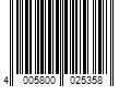 Barcode Image for UPC code 4005800025358