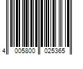 Barcode Image for UPC code 4005800025365