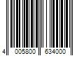 Barcode Image for UPC code 4005800634000