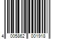 Barcode Image for UPC code 4005862001918