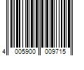 Barcode Image for UPC code 4005900009715