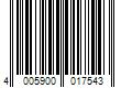 Barcode Image for UPC code 4005900017543