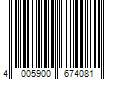 Barcode Image for UPC code 4005900674081