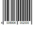 Barcode Image for UPC code 4005906002000