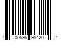 Barcode Image for UPC code 400595984202