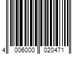 Barcode Image for UPC code 4006000020471