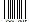 Barcode Image for UPC code 4006000040349