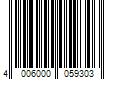 Barcode Image for UPC code 4006000059303