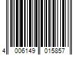 Barcode Image for UPC code 4006149015857