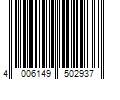 Barcode Image for UPC code 4006149502937