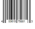 Barcode Image for UPC code 400615758813