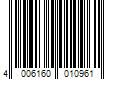 Barcode Image for UPC code 4006160010961