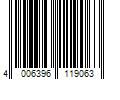 Barcode Image for UPC code 4006396119063