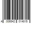 Barcode Image for UPC code 4006542014815