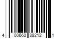 Barcode Image for UPC code 400663382121